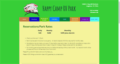 Desktop Screenshot of happycamprvpark.com