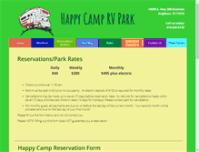 Tablet Screenshot of happycamprvpark.com